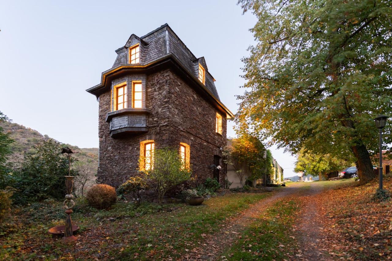 Kutscherhaus Auf Burg Coraidelstein Klotten Bagian luar foto