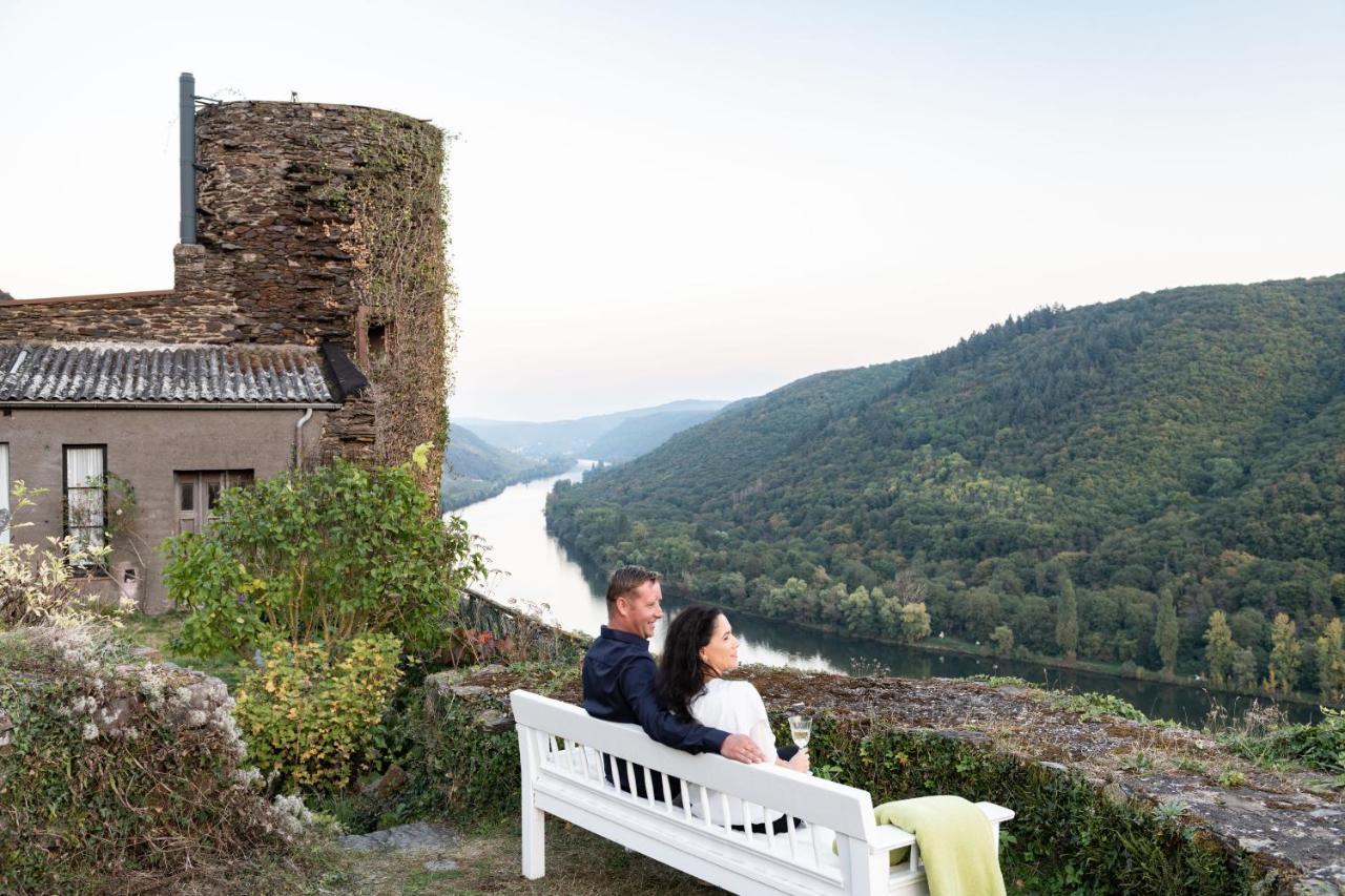 Kutscherhaus Auf Burg Coraidelstein Klotten Bagian luar foto